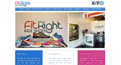 Desktop Screenshot of fitrightkids.com